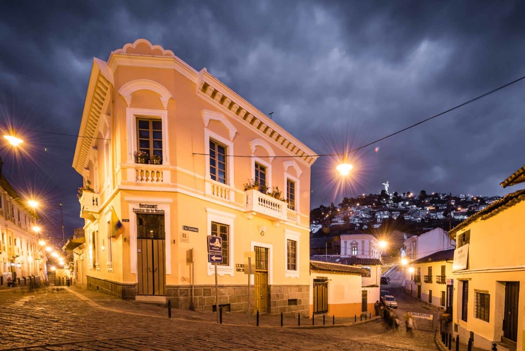 La Ronda is Quito's historical neighbourhood, complete with cobbled streets.