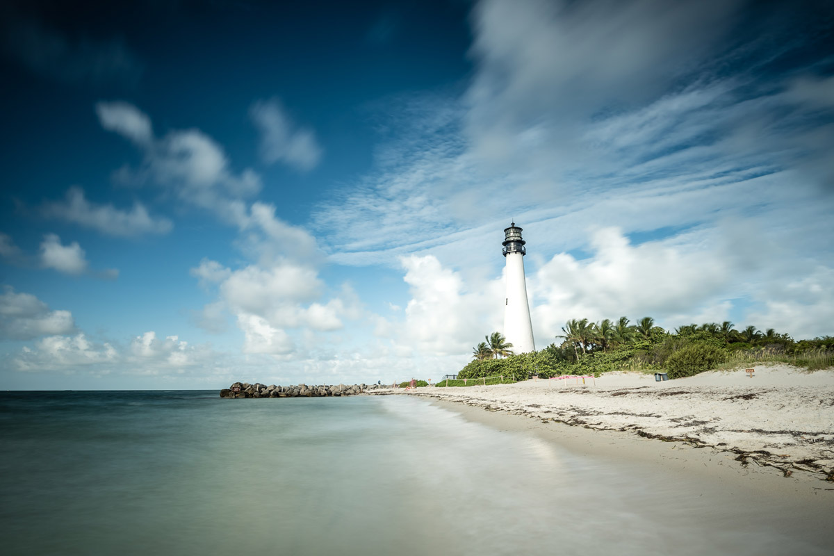Key Biscayne lighthouse in Miami