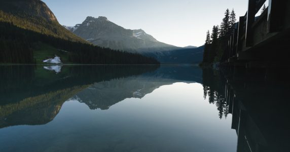 Emerald Lake Sunrise as my monthly desktop giveaways