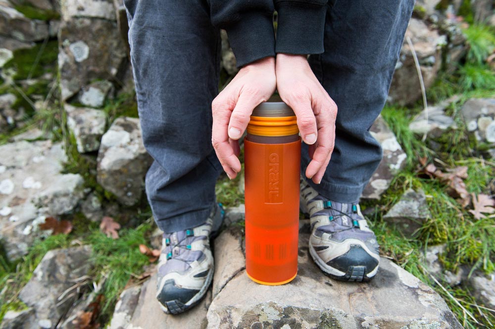 Tim Leffel bailed us out with his Grayl Ultralight Water Filter while hiking in Kyrgyzstan