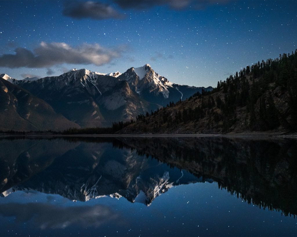 A night sky image from Jasper National Park by Jack Fusco